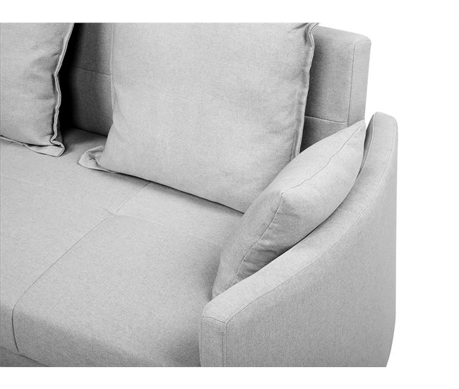 Beliani Sofá cama Poliéster HOVIN Beige