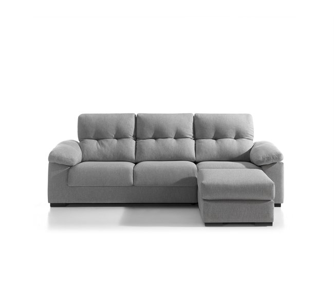 Chaise longue MIA reversible Gris Claro