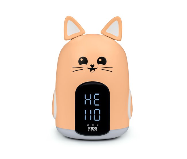 Reloj despertador y luz nocturna RKIDSCAT BIGBEN Crudo