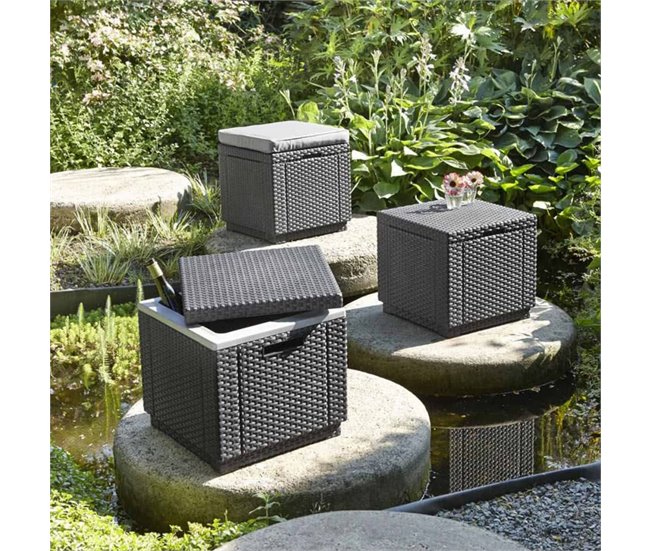 Silla De Exterior Gris
