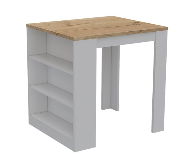 Mesa de Comedor Tanna, con Estantes Multicolor