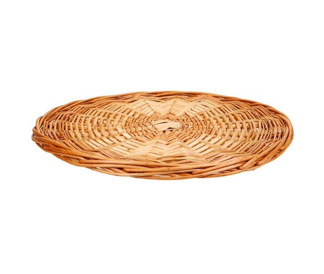 Salvamantel de mimbre Marron