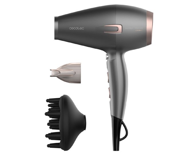 Secador IoniCare 6000 Rockstar Essence Cecotec Negro