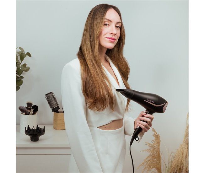 Cecotec Secador de pelo AC IoniCare Elegance Negro