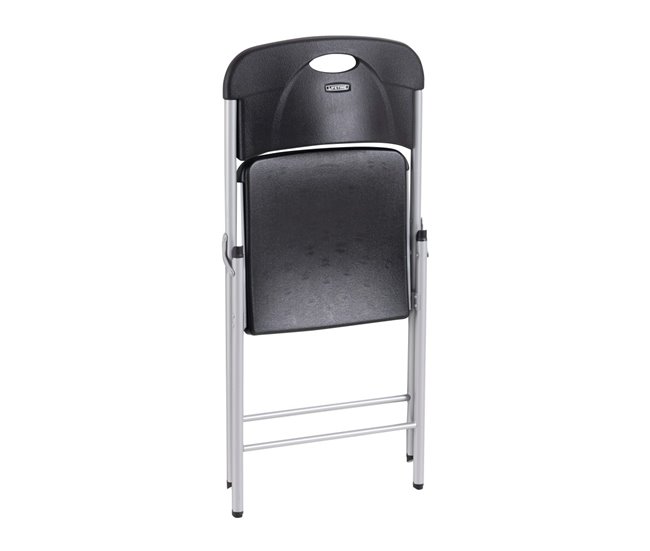 Silla plegable negra LIFETIME Negro
