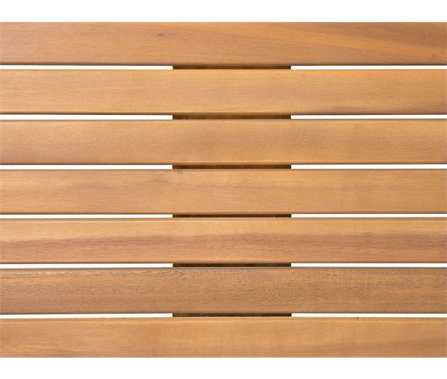 Beliani Conjunto de comedor CESANA Marron