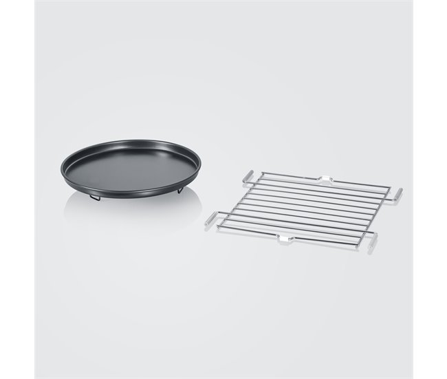 Microondas con Grill y Convección de 25 L. SEVERIN MW 7777, 900 W Negro