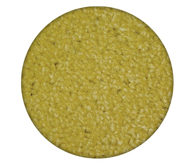 Alfombra ETON círculo 200x200 Amarillo