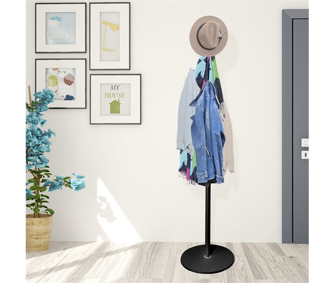 Perchero Premium Solid 8 colgadores Nyana Home Blanco