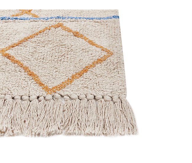 Beliani Alfombra de pelo corto KUSKAN Multicolor