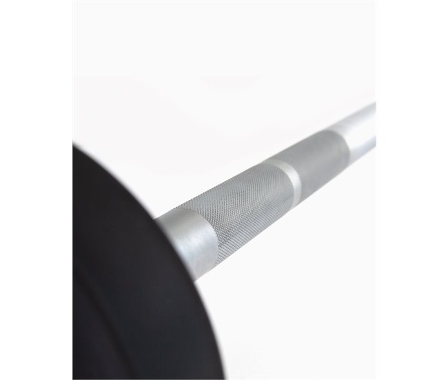 Barra Recta Montada 20Kg - BOOMFIT Negro