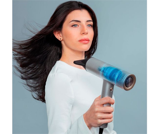 Cecotec Secador de pelo Bamba IoniCare RockStar Aluminum Cecotec Negro