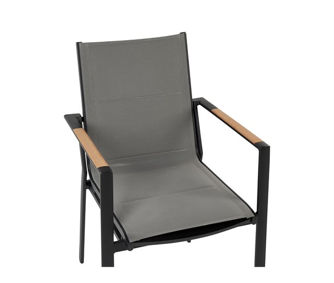 Beliani Conjunto de comedor OLMETTO/BUSETTO Negro