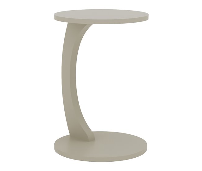 Mesa auxiliar Holeby con 4 ruedas 38x38 Arena