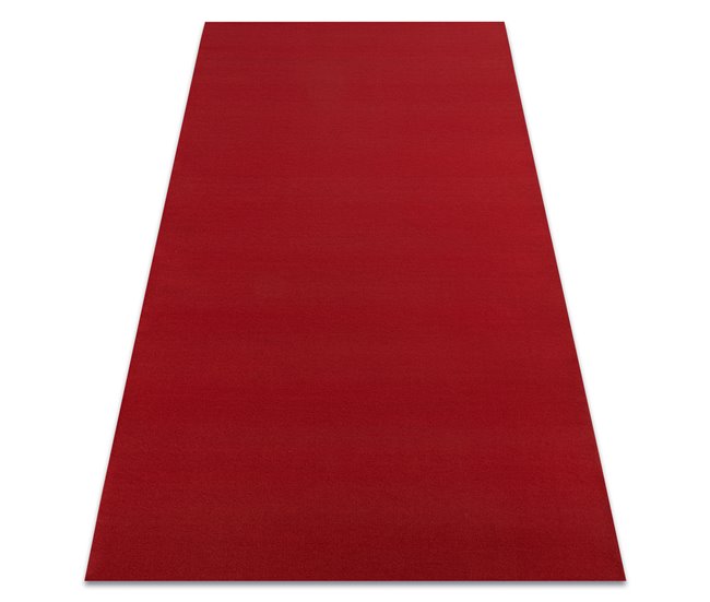 Alfombra con refuerzo de goma RUMBA 100x400 Rojo