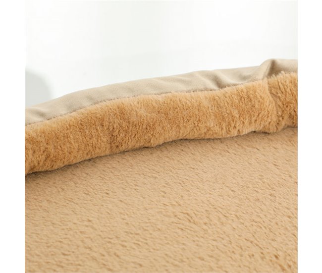 Árbol para Gatos Aglomerado de Madera, Yute PawHut Marron