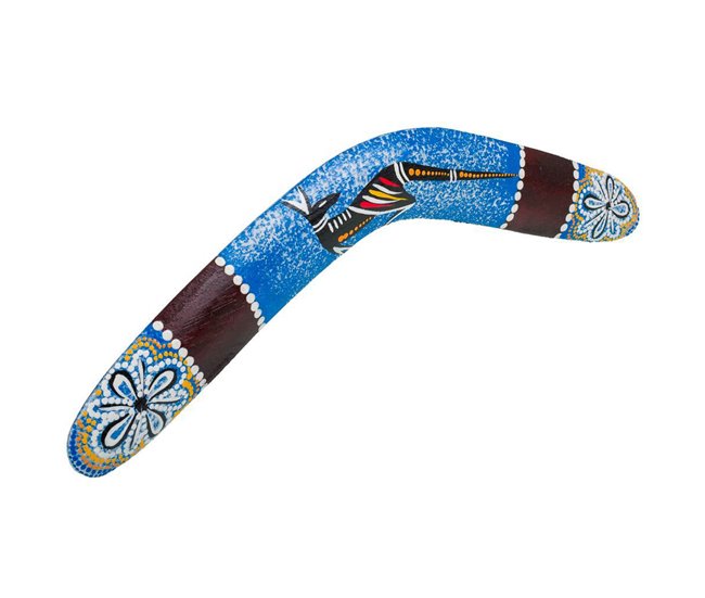 Boomerang de madera Multicolor