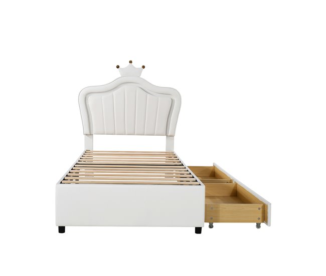 Camas infantiles 100x203 Blanco