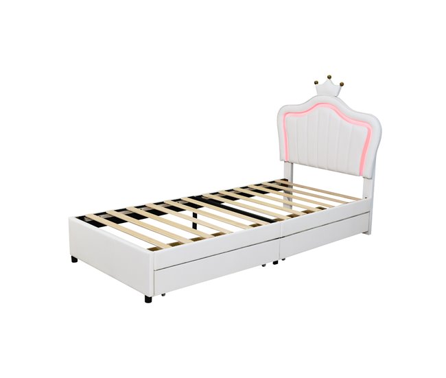 Camas infantiles 100x203 Blanco