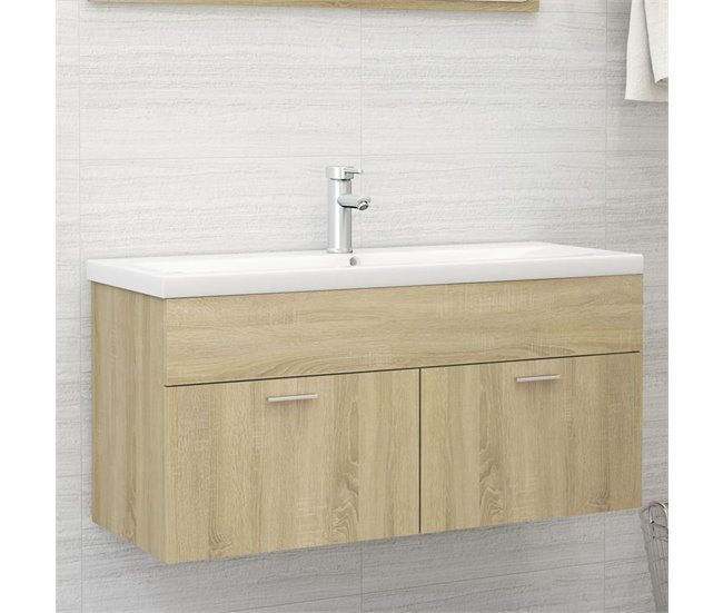 Armario Con Lavabo 101 Natural