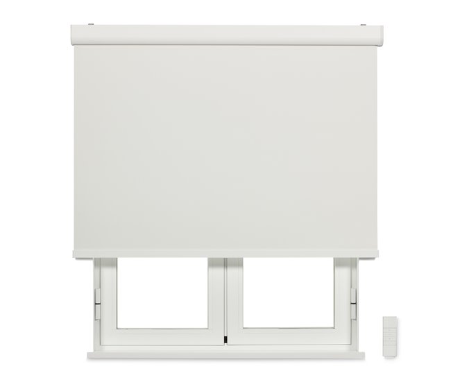 Estor Enrollable Opaco Térmico Motorizado con Cajón 