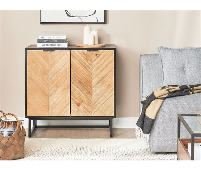 Beliani Aparador ALASKA 80 Blanco