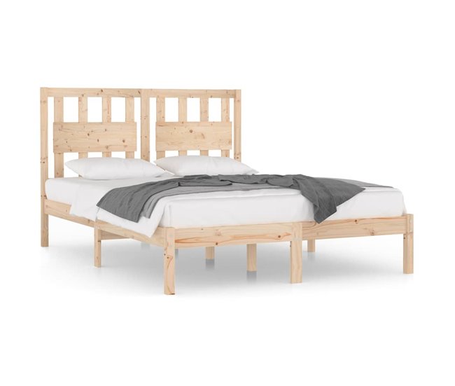 Estructura de cama 120x200 Marron Claro