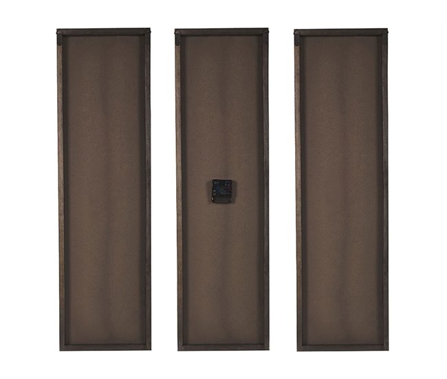 Beliani Reloj de pared COATLAN Marron
