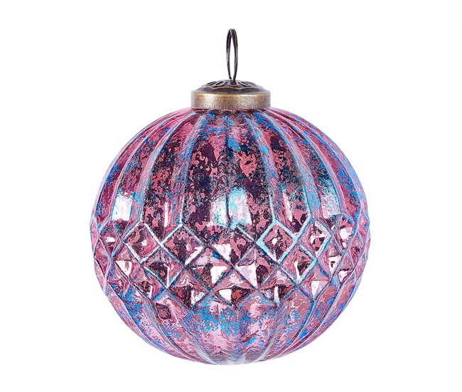 Beliani Guirnaldas de navidad ASTRAL Rosa