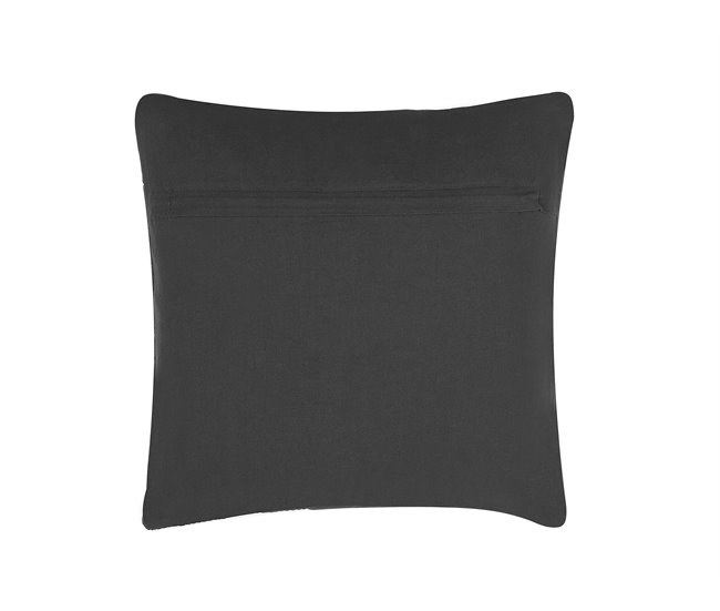Beliani Cojín decorativo LALAM Gris Oscuro