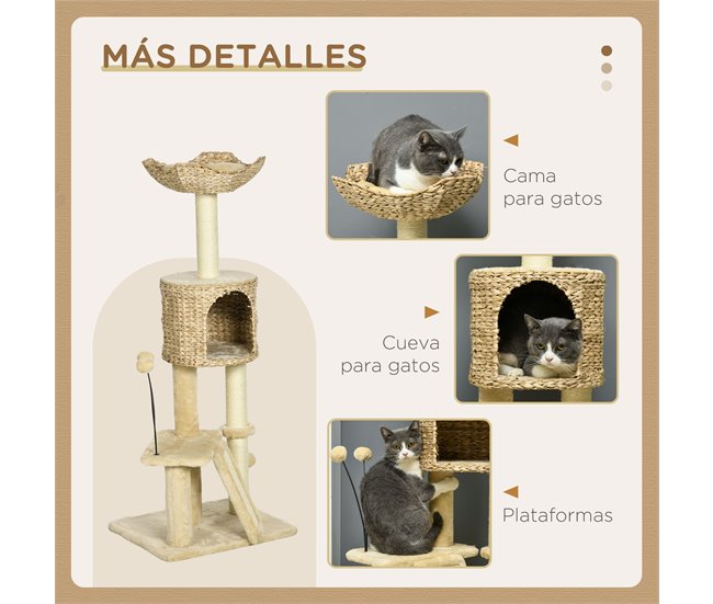 Árbol para Gatos Crudo