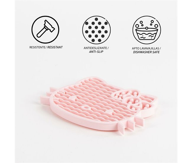 Comedero para Perro Rosa