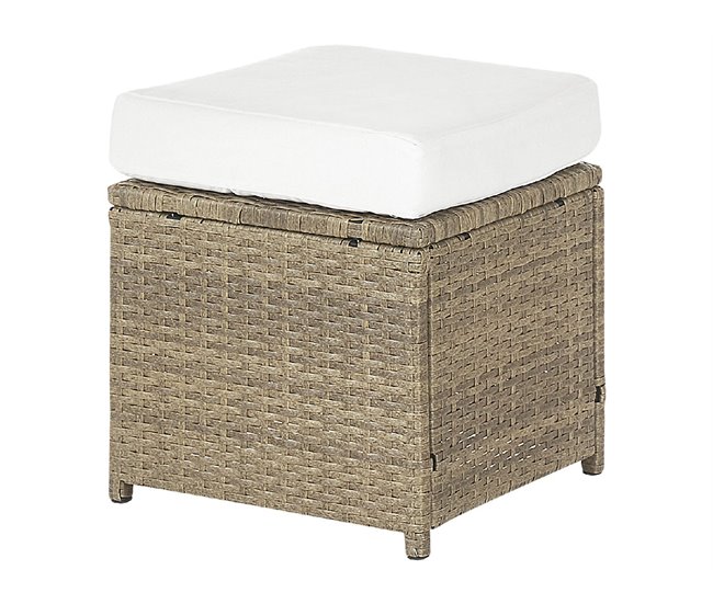 Beliani Conjunto de comedor BARDI Gris Oscuro