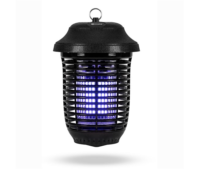 Lámpara Antimosquitos Eléctrica Exterior Amsta AMMK77814 Negro