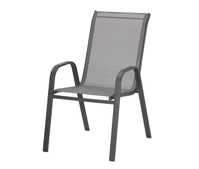 Silla de jardín SORA color gris  Gris