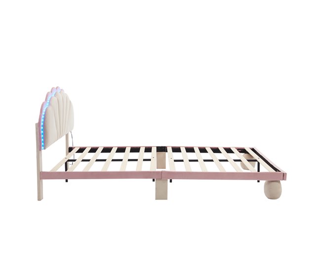 Camas de matrimonio 148x208 Rosa