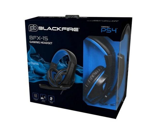 Auriculares con Micrófono Gaming Negro