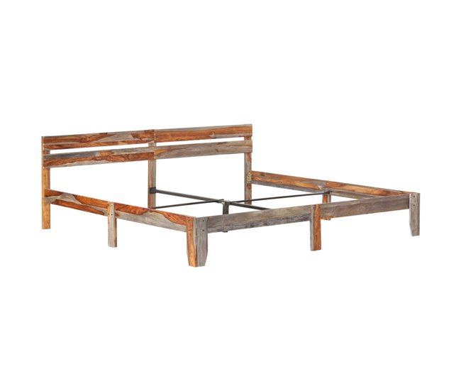 Estructura de cama Gris