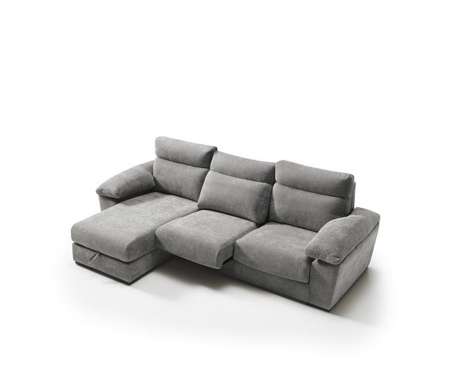 Chaise longue SOLIS Antracita