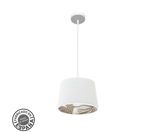 Lámpara De Techo Metal Serie Tunez Blanco