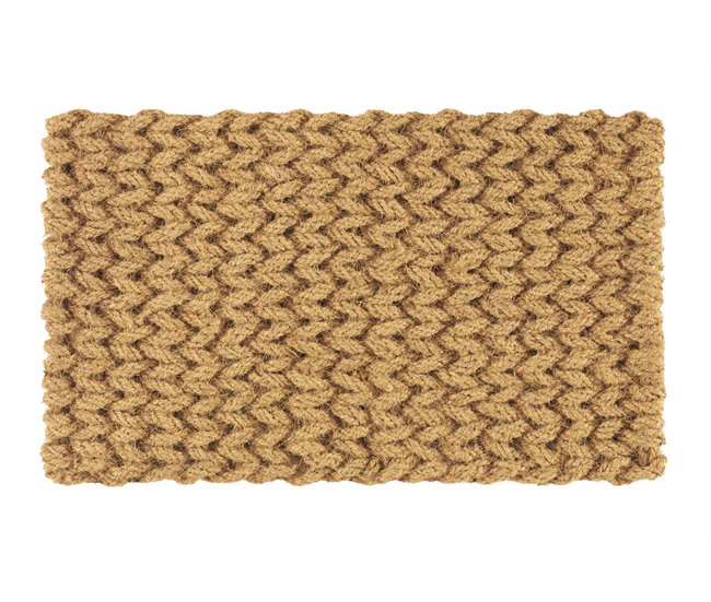 Alfombra de fibra de coco 75x45 Natural