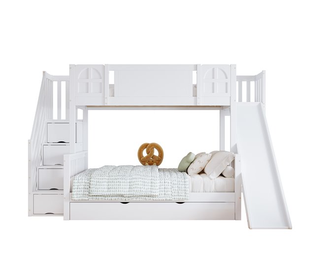 Cama litera Blanco