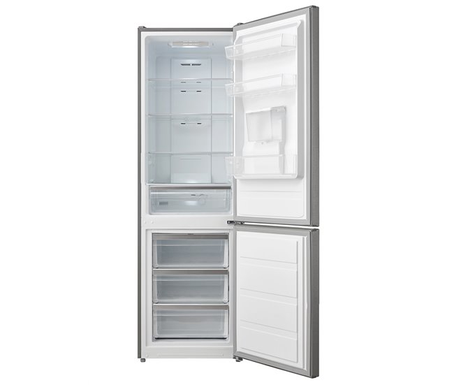Frigorífico Combi 1,88M 308L No Frost Inox MIDEA MDRB424FGE02IW Inox