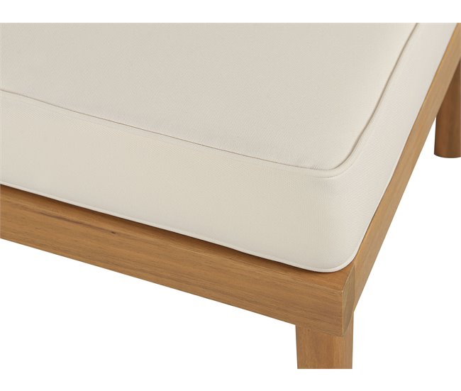 Beliani Silla de jardín BARATTI Beige