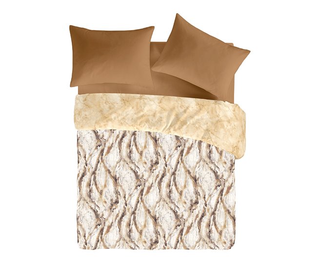 Funda nórdica reversible de algodón percal LIAM 