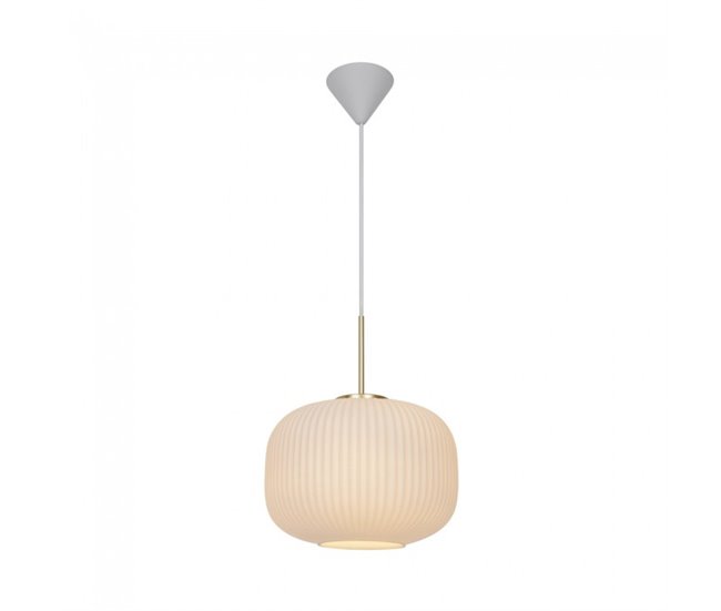 Lámpara de techo Milford 30 Latón Cristal Nórdico Multicolor