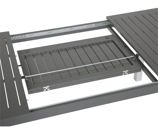 Beliani Conjunto de comedor PANCOLE Gris