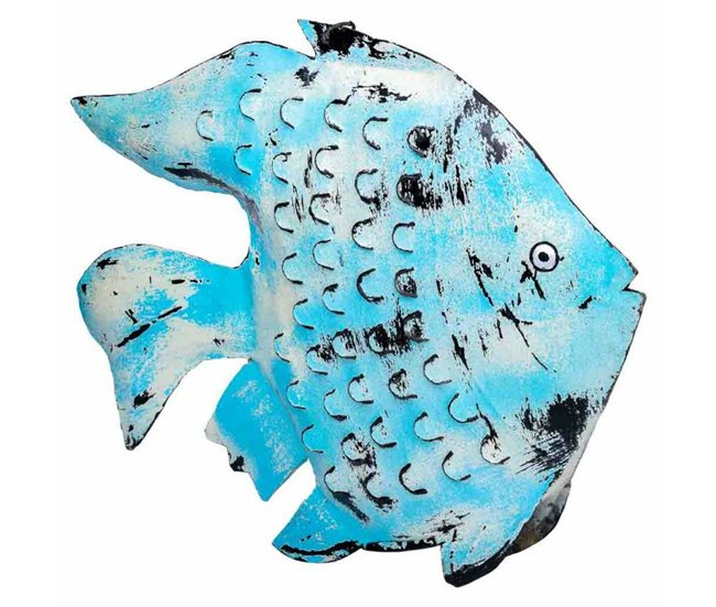 Figura Decorativa Azul