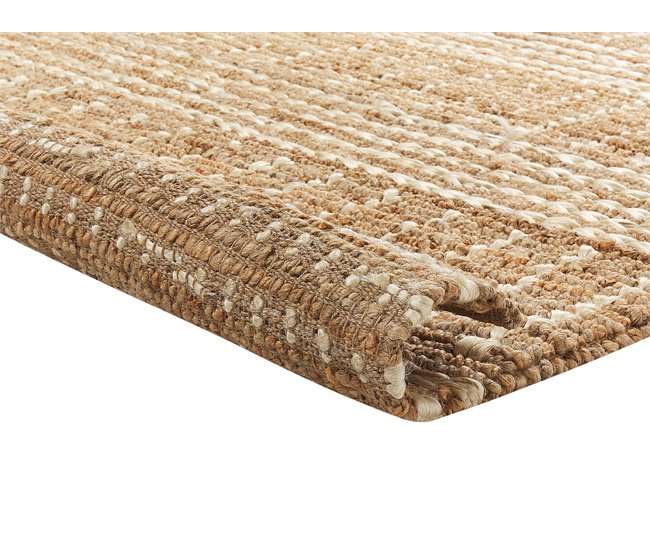 Beliani Alfombra de pelo corto KAMBERLI Beige