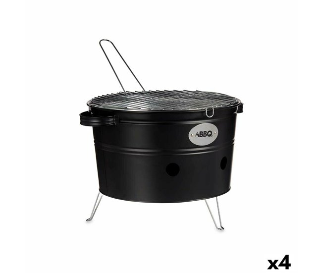 Barbacoa Portátil Negro
